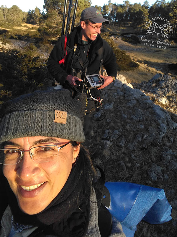 Gründer von Cayaya Birding Knut Eisermann und Claudia Avendaño