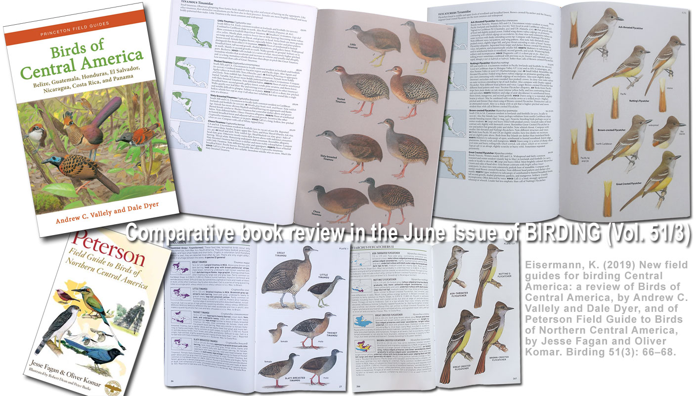 book review in BIRDING magazine, June 2019