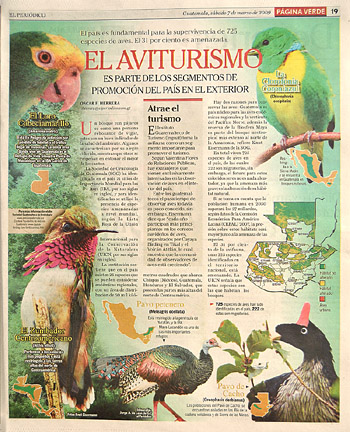 article in elPeriodico, 7 March 2009