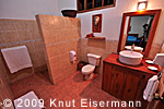 Badezimmer in der Patrocinio Lodge